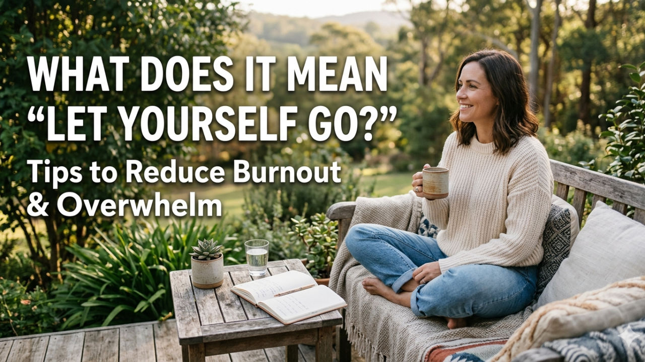 Tips to Reduce Burnout & Overwhelm: Decoding What it Means to “Let Yourself Go”