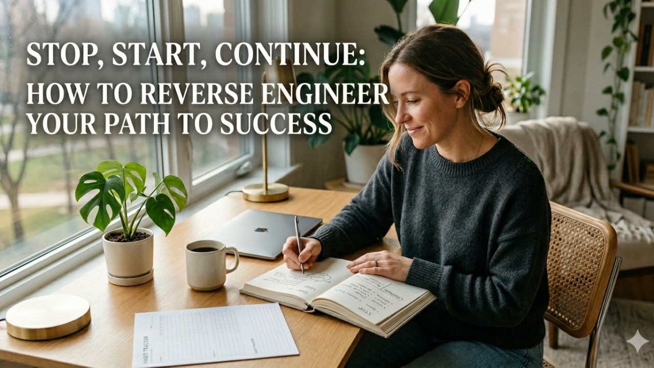 Stop, Start, Continue: The Path to Reaching Your Goals